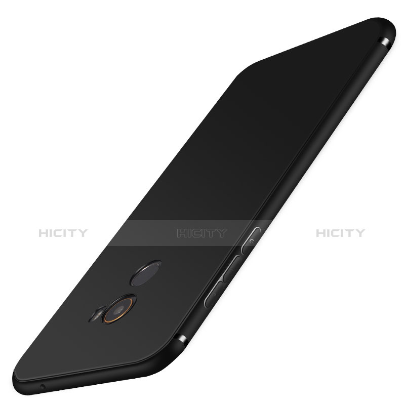 Silikon Hülle Handyhülle Ultra Dünn Schutzhülle S03 für Xiaomi Mi Mix 2 Schwarz groß