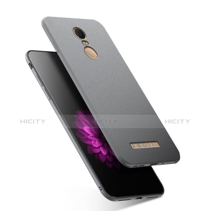 Silikon Hülle Handyhülle Ultra Dünn Schutzhülle S03 für Xiaomi Redmi Note 3 Pro Grau Plus