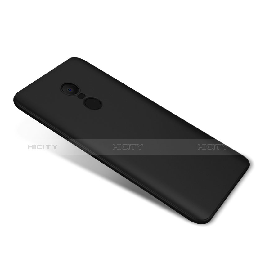Silikon Hülle Handyhülle Ultra Dünn Schutzhülle S03 für Xiaomi Redmi Note 4 Schwarz groß