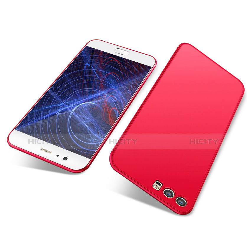 Silikon Hülle Handyhülle Ultra Dünn Schutzhülle S04 für Huawei P10 Plus Rot