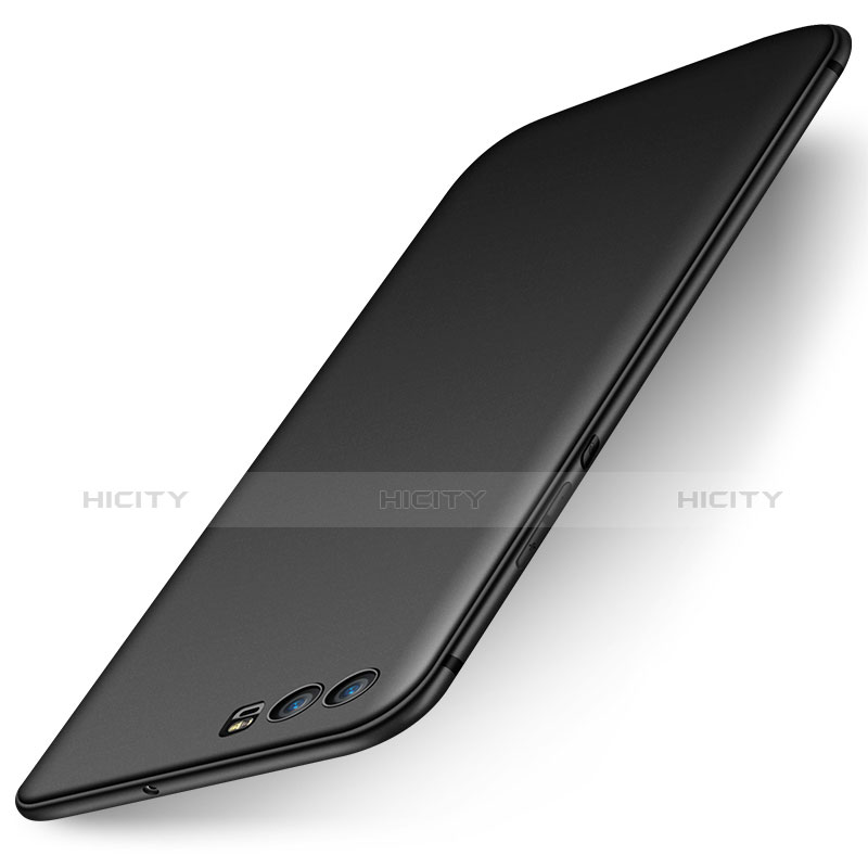 Silikon Hülle Handyhülle Ultra Dünn Schutzhülle S04 für Huawei P10 Plus Schwarz Plus
