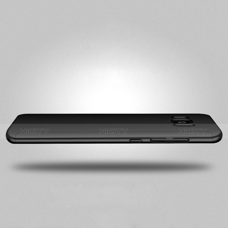 Silikon Hülle Handyhülle Ultra Dünn Schutzhülle S04 für Samsung Galaxy S8 Plus Schwarz