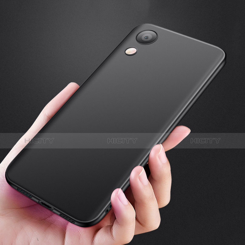 Silikon Hülle Handyhülle Ultra Dünn Schutzhülle S05 für Huawei Honor Play 8A Schwarz groß