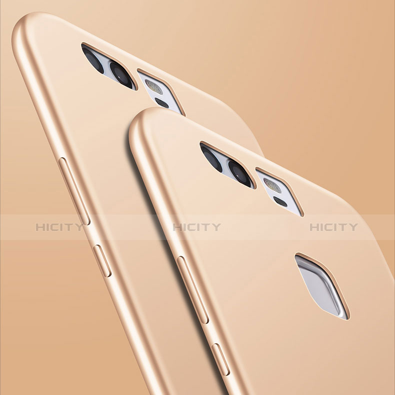 Silikon Hülle Handyhülle Ultra Dünn Schutzhülle S06 für Huawei P9 Plus Gold
