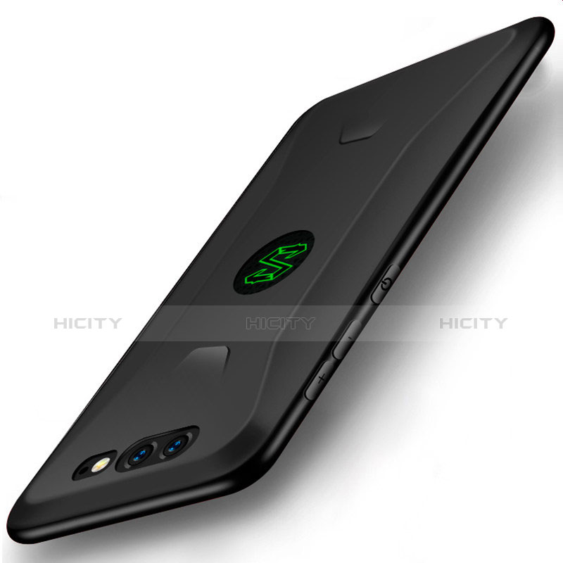 Silikon Hülle Handyhülle Ultra Dünn Schutzhülle S06 für Xiaomi Black Shark Schwarz Plus