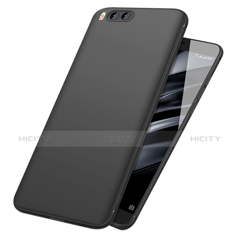 Silikon Hülle Handyhülle Ultra Dünn Schutzhülle S06 für Xiaomi Mi 6 Schwarz Plus