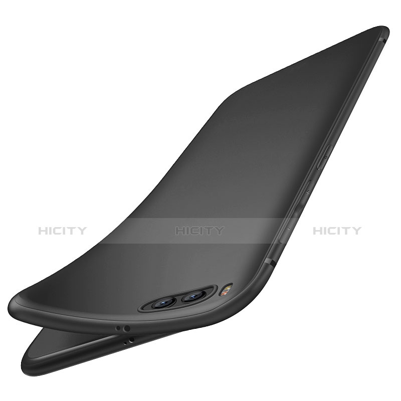 Silikon Hülle Handyhülle Ultra Dünn Schutzhülle S06 für Xiaomi Mi 6 Schwarz groß