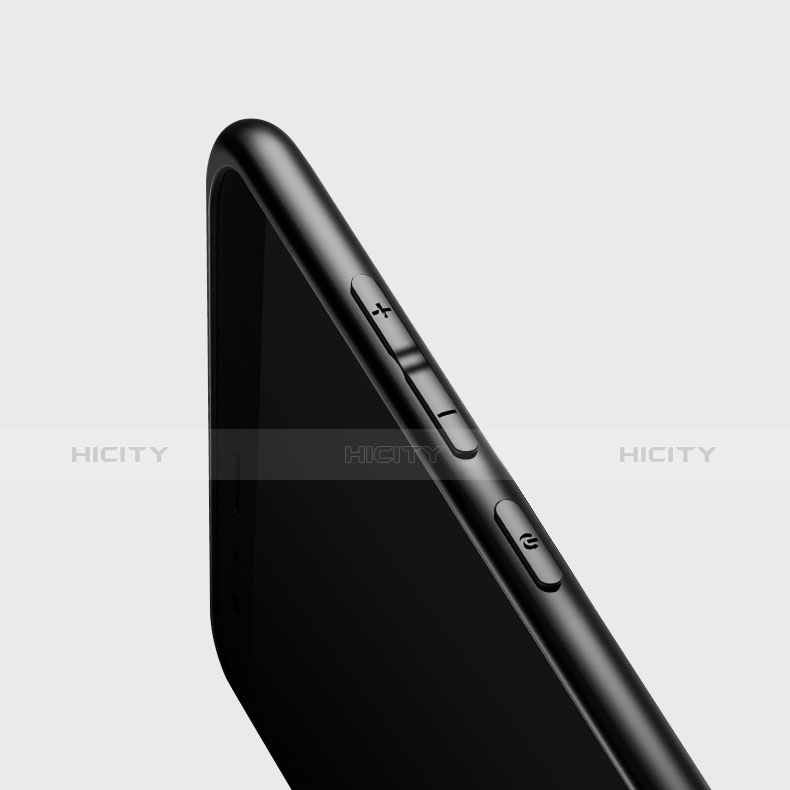 Silikon Hülle Handyhülle Ultra Dünn Schutzhülle S07 für Xiaomi Mi 6 Schwarz groß