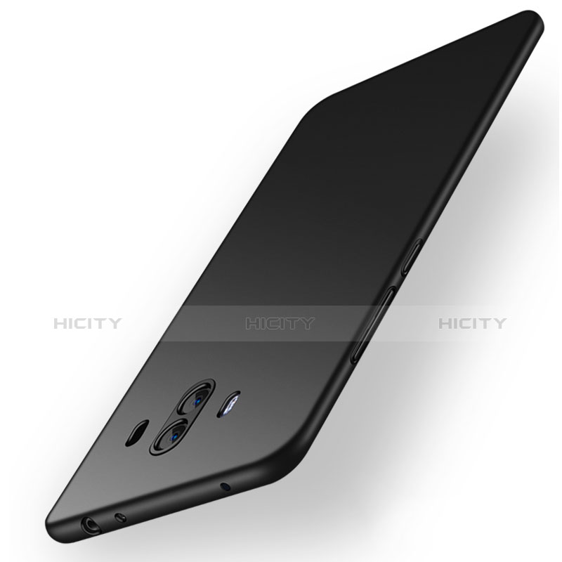 Silikon Hülle Handyhülle Ultra Dünn Schutzhülle S08 für Huawei Mate 10 Schwarz groß
