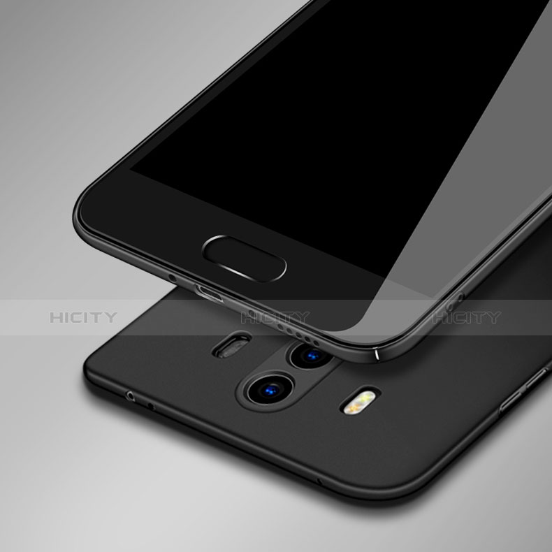 Silikon Hülle Handyhülle Ultra Dünn Schutzhülle S08 für Huawei Mate 10 Schwarz groß