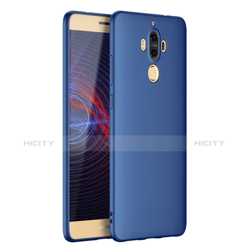 Silikon Hülle Handyhülle Ultra Dünn Schutzhülle S08 für Huawei Mate 9 Blau