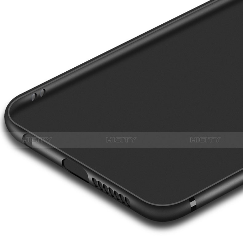 Silikon Hülle Handyhülle Ultra Dünn Schutzhülle S12 für Huawei Honor 9 Schwarz groß