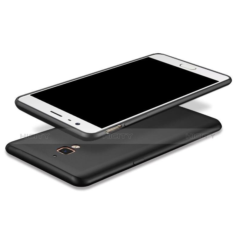 Silikon Hülle Handyhülle Ultra Dünn Schutzhülle Silikon für OnePlus 3 Schwarz groß