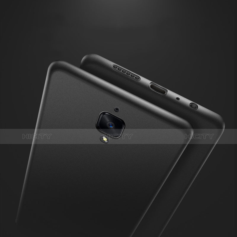 Silikon Hülle Handyhülle Ultra Dünn Schutzhülle Silikon für OnePlus 3T Schwarz