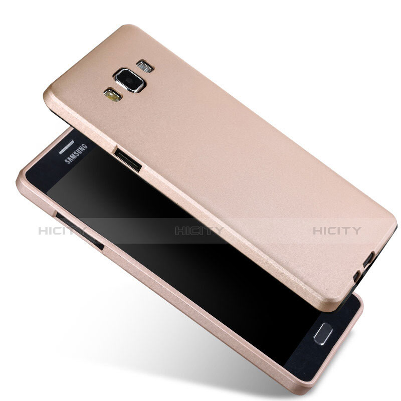 Silikon Hülle Handyhülle Ultra Dünn Schutzhülle Silikon für Samsung Galaxy A7 SM-A700 Gold Plus
