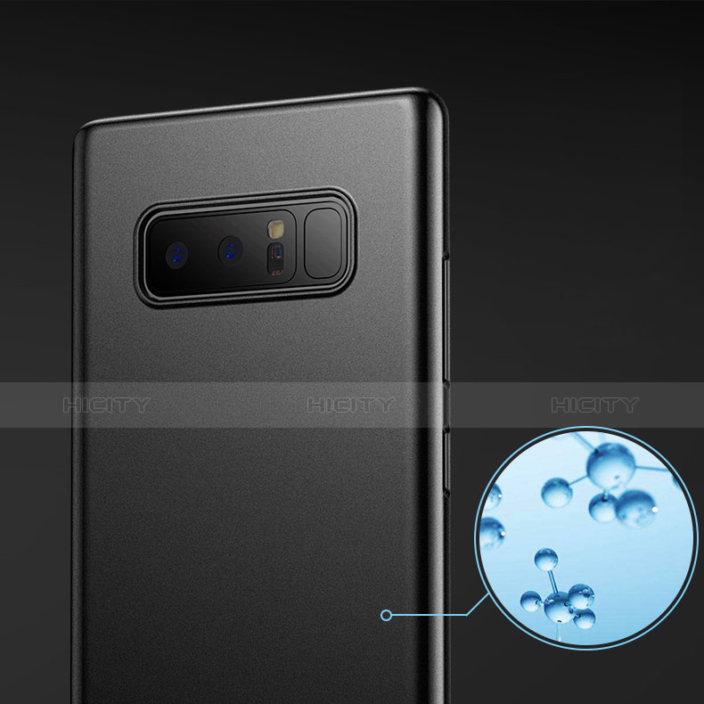 Silikon Hülle Handyhülle Ultra Dünn Schutzhülle Silikon für Samsung Galaxy Note 8 Duos N950F Schwarz