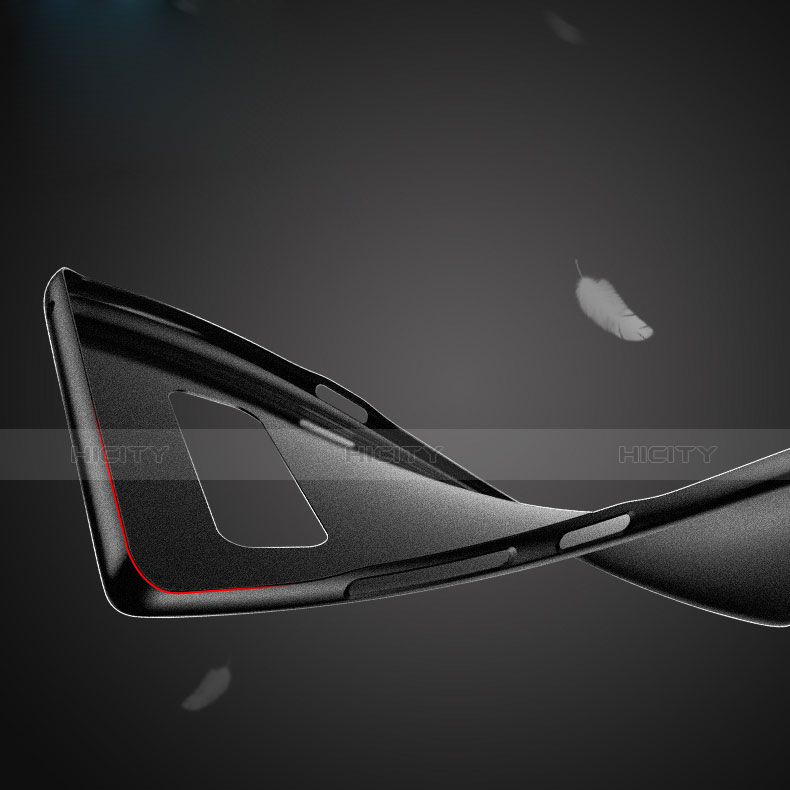 Silikon Hülle Handyhülle Ultra Dünn Schutzhülle Silikon für Samsung Galaxy Note 8 Schwarz groß