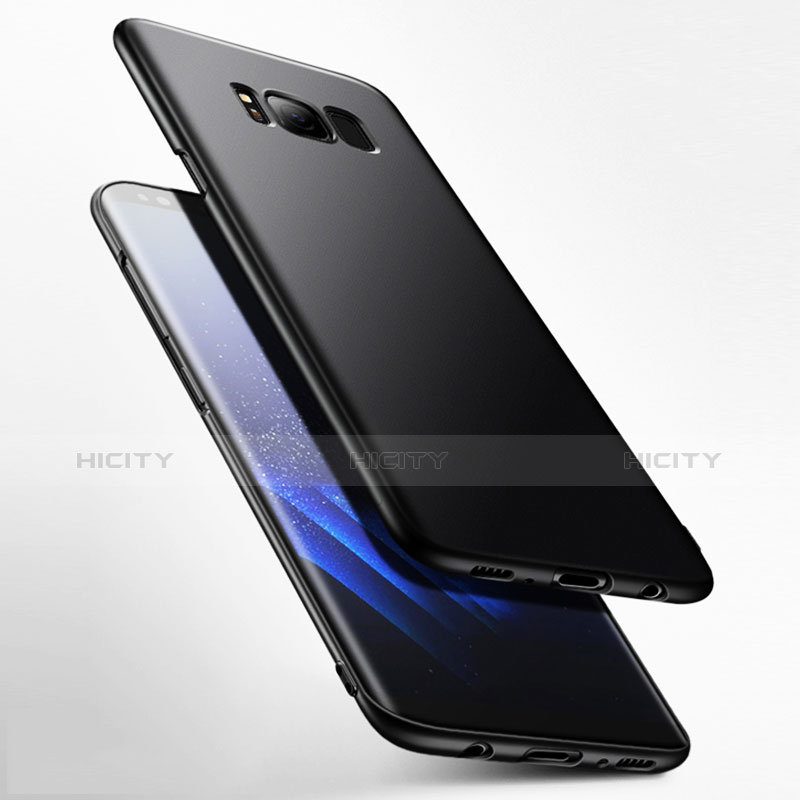 Silikon Hülle Handyhülle Ultra Dünn Schutzhülle Silikon für Samsung Galaxy S8 Schwarz