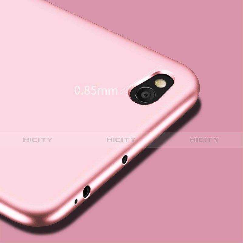 Silikon Hülle Handyhülle Ultra Dünn Schutzhülle Silikon für Xiaomi Mi 5C Rosegold
