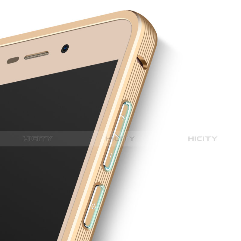 Silikon Hülle Handyhülle Ultra Dünn Schutzhülle Silikon für Xiaomi Redmi 3S Prime Gold groß
