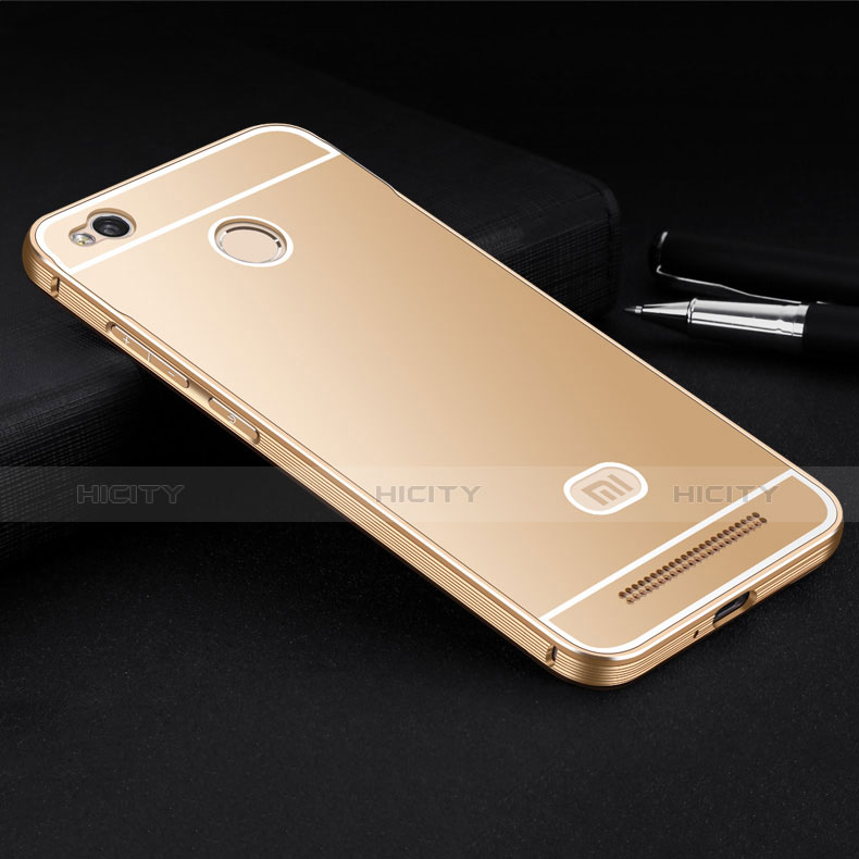 Silikon Hülle Handyhülle Ultra Dünn Schutzhülle Silikon für Xiaomi Redmi 3S Prime Gold groß