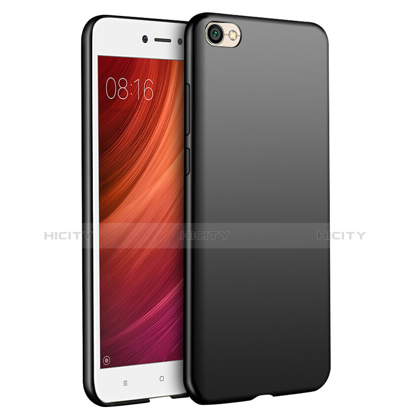 Silikon Hülle Handyhülle Ultra Dünn Schutzhülle Silikon für Xiaomi Redmi Note 5A Standard Edition Schwarz Plus