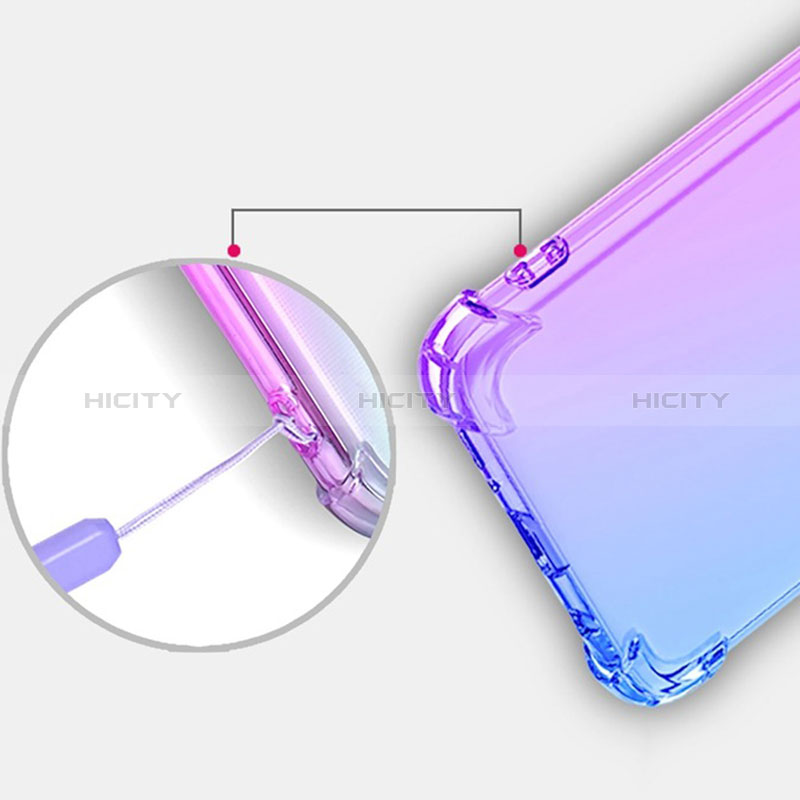 Silikon Hülle Handyhülle Ultra Dünn Schutzhülle Tasche Durchsichtig Transparent Farbverlauf für OnePlus Ace 2 5G