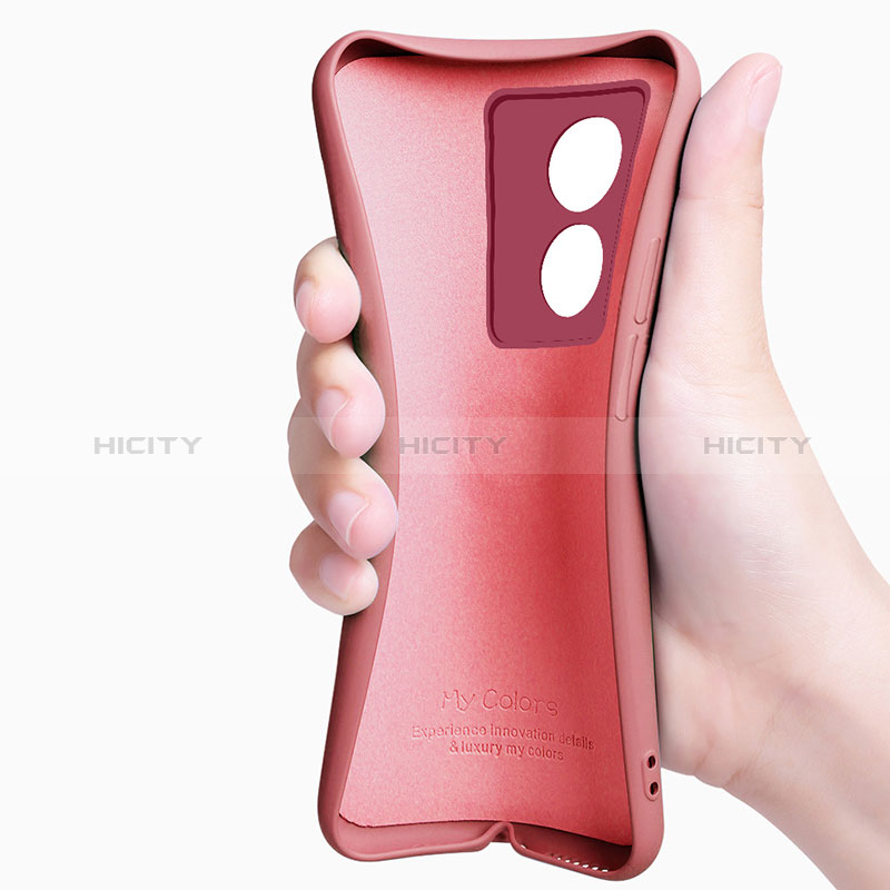 Silikon Hülle Handyhülle Ultra Dünn Schutzhülle Tasche Flexible mit Magnetisch Fingerring Ständer für Oppo A78 5G