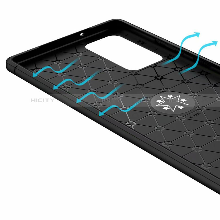 Silikon Hülle Handyhülle Ultra Dünn Schutzhülle Tasche Flexible mit Magnetisch Fingerring Ständer für Samsung Galaxy S20 FE (2022) 5G groß