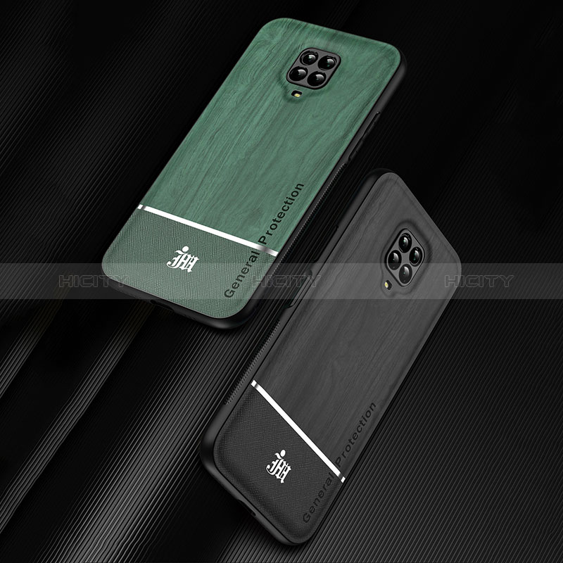 Silikon Hülle Handyhülle Ultra Dünn Schutzhülle Tasche Flexible mit Magnetisch Fingerring Ständer JM1 für Xiaomi Poco M2 Pro groß