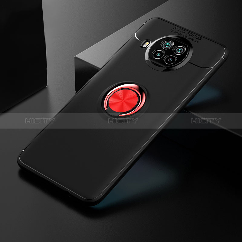 Silikon Hülle Handyhülle Ultra Dünn Schutzhülle Tasche Flexible mit Magnetisch Fingerring Ständer SD2 für Xiaomi Mi 10T Lite 5G
