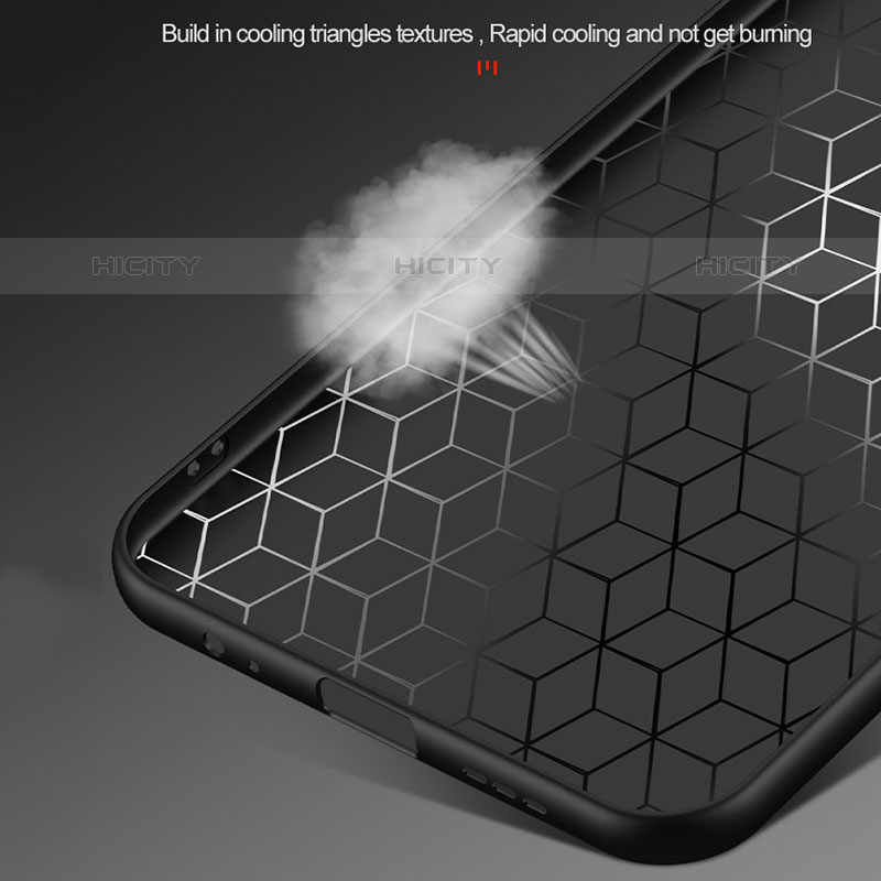 Silikon Hülle Handyhülle Ultra Dünn Schutzhülle Tasche Flexible mit Magnetisch Fingerring Ständer X01L für OnePlus Nord N300 5G