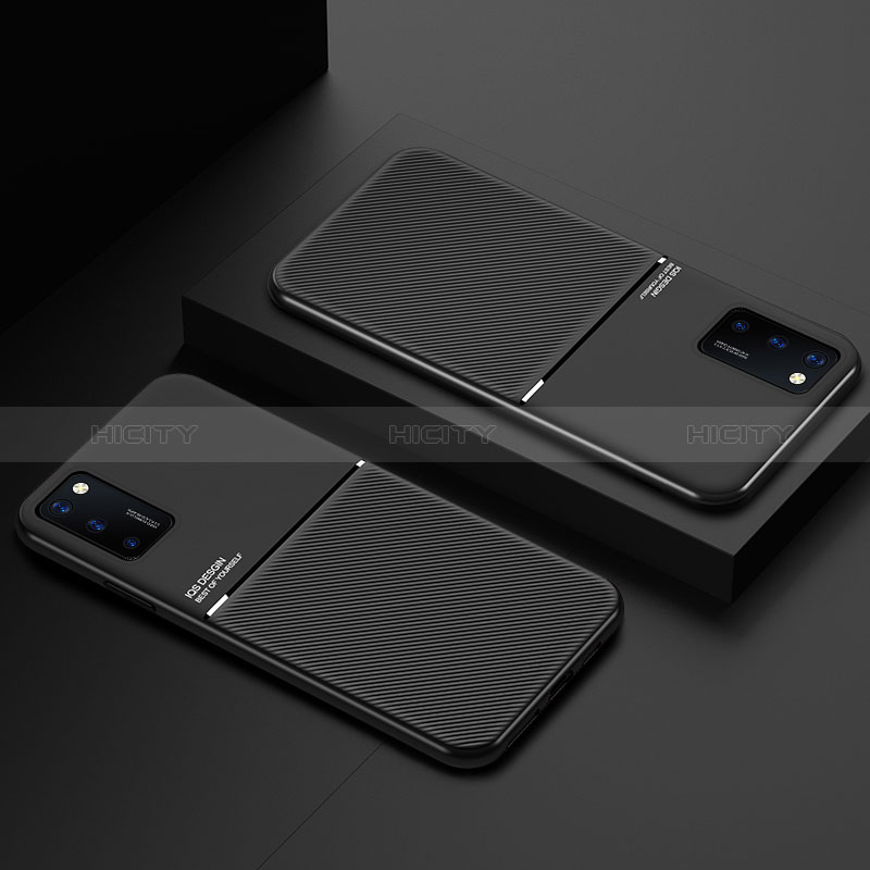 Silikon Hülle Handyhülle Ultra Dünn Schutzhülle Tasche Flexible mit Magnetisch für Samsung Galaxy A02s
