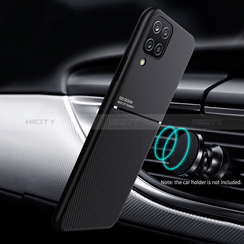 Silikon Hülle Handyhülle Ultra Dünn Schutzhülle Tasche Flexible mit Magnetisch für Samsung Galaxy A42 5G