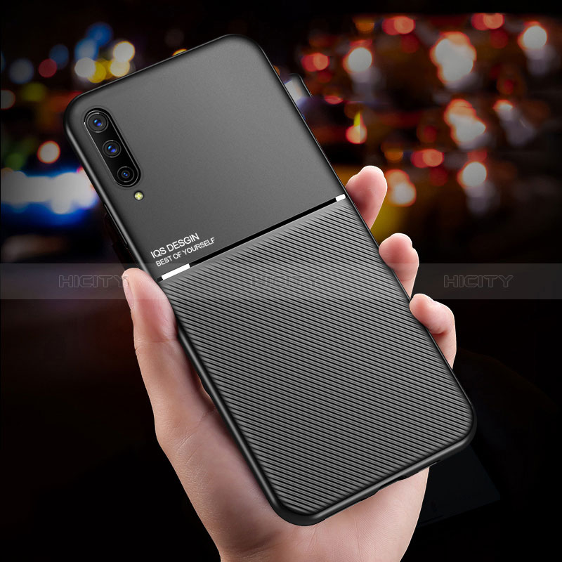 Silikon Hülle Handyhülle Ultra Dünn Schutzhülle Tasche Flexible mit Magnetisch für Samsung Galaxy A50S