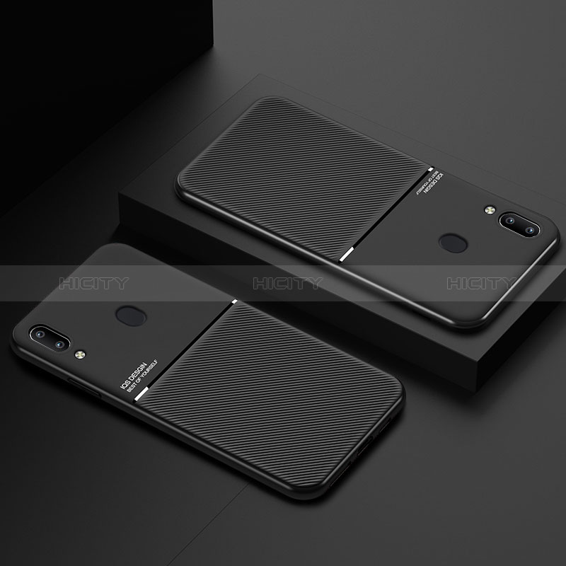 Silikon Hülle Handyhülle Ultra Dünn Schutzhülle Tasche Flexible mit Magnetisch für Samsung Galaxy M10S