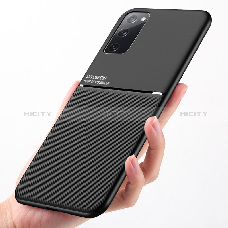 Silikon Hülle Handyhülle Ultra Dünn Schutzhülle Tasche Flexible mit Magnetisch für Samsung Galaxy S20 Lite 5G