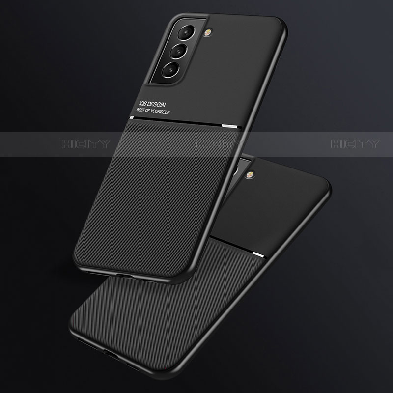 Silikon Hülle Handyhülle Ultra Dünn Schutzhülle Tasche Flexible mit Magnetisch für Samsung Galaxy S21 Plus 5G