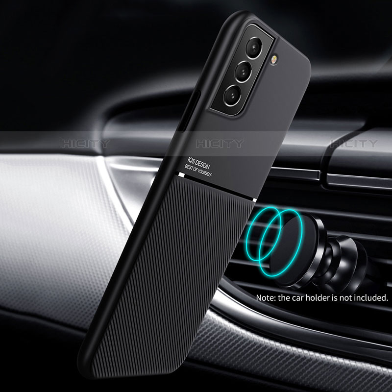 Silikon Hülle Handyhülle Ultra Dünn Schutzhülle Tasche Flexible mit Magnetisch für Samsung Galaxy S23 5G groß