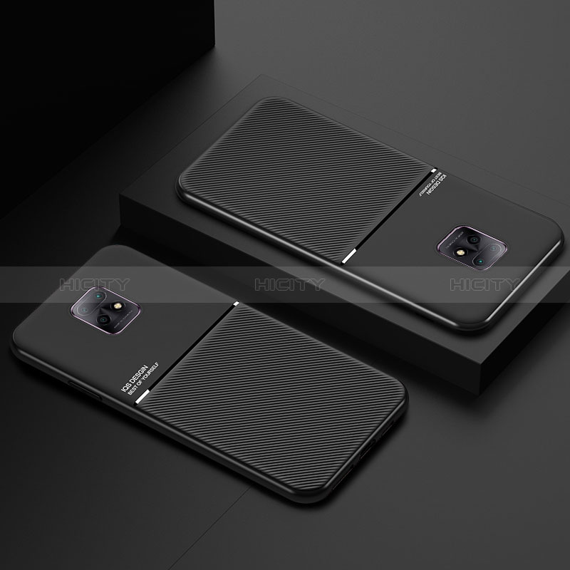 Silikon Hülle Handyhülle Ultra Dünn Schutzhülle Tasche Flexible mit Magnetisch für Xiaomi Redmi 10X 5G