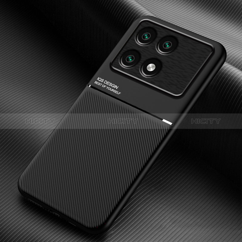 Silikon Hülle Handyhülle Ultra Dünn Schutzhülle Tasche Flexible mit Magnetisch für Xiaomi Redmi K70E 5G