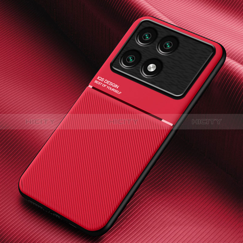 Silikon Hülle Handyhülle Ultra Dünn Schutzhülle Tasche Flexible mit Magnetisch für Xiaomi Redmi K70E 5G