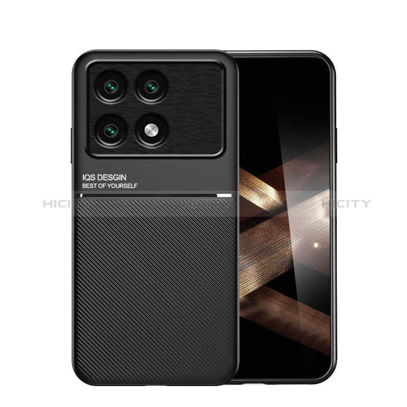 Silikon Hülle Handyhülle Ultra Dünn Schutzhülle Tasche Flexible mit Magnetisch für Xiaomi Redmi K70E 5G