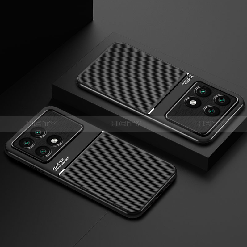 Silikon Hülle Handyhülle Ultra Dünn Schutzhülle Tasche Flexible mit Magnetisch für Xiaomi Redmi K70E 5G