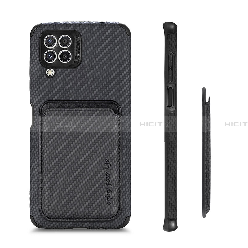 Silikon Hülle Handyhülle Ultra Dünn Schutzhülle Tasche Flexible mit Magnetisch S01D für Samsung Galaxy A22 4G groß