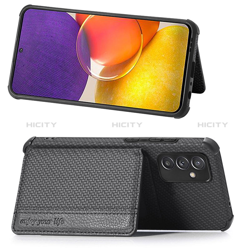Silikon Hülle Handyhülle Ultra Dünn Schutzhülle Tasche Flexible mit Magnetisch S01D für Samsung Galaxy Quantum2 5G