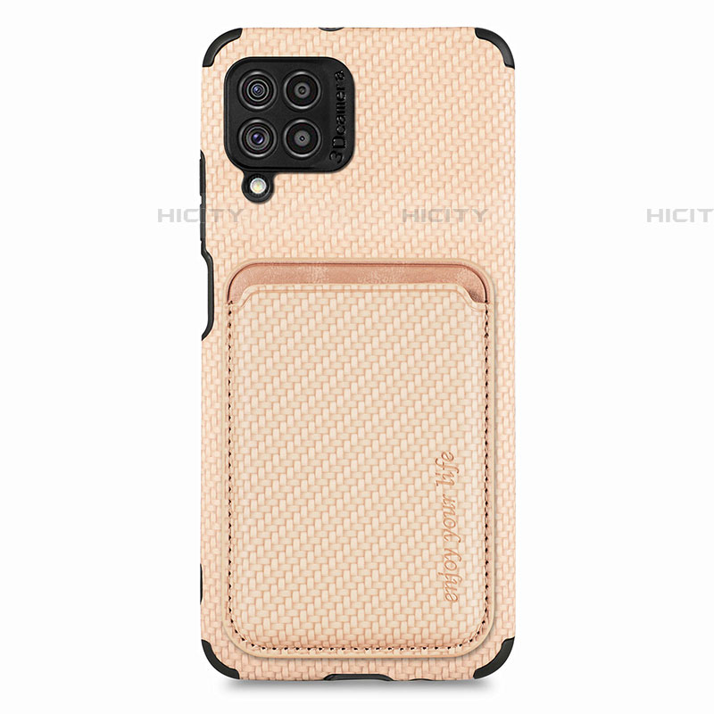 Silikon Hülle Handyhülle Ultra Dünn Schutzhülle Tasche Flexible mit Magnetisch S02D für Samsung Galaxy F62 5G groß
