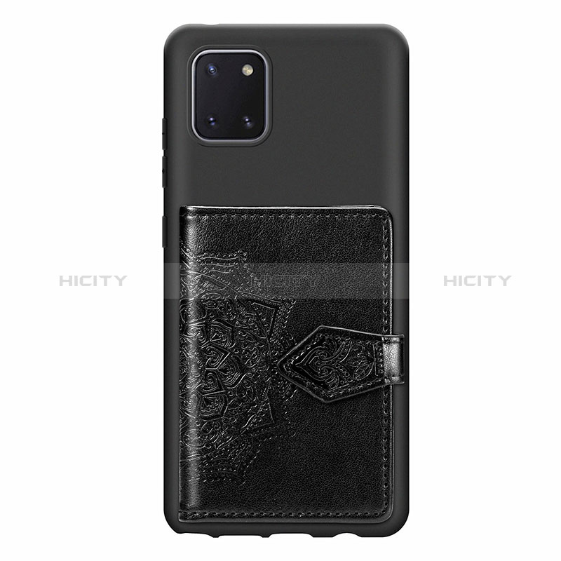 Silikon Hülle Handyhülle Ultra Dünn Schutzhülle Tasche Flexible mit Magnetisch S02D für Samsung Galaxy M60s