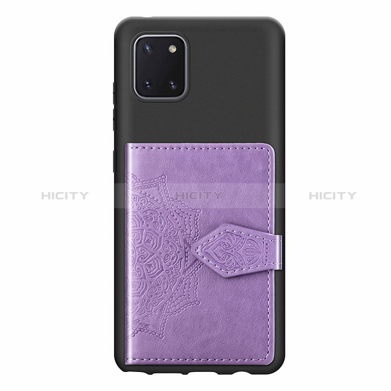 Silikon Hülle Handyhülle Ultra Dünn Schutzhülle Tasche Flexible mit Magnetisch S02D für Samsung Galaxy M60s