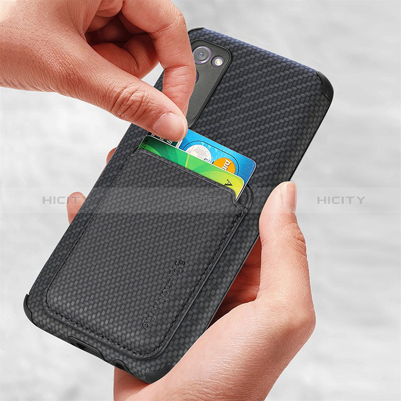 Silikon Hülle Handyhülle Ultra Dünn Schutzhülle Tasche Flexible mit Magnetisch S02D für Samsung Galaxy S20 FE (2022) 5G